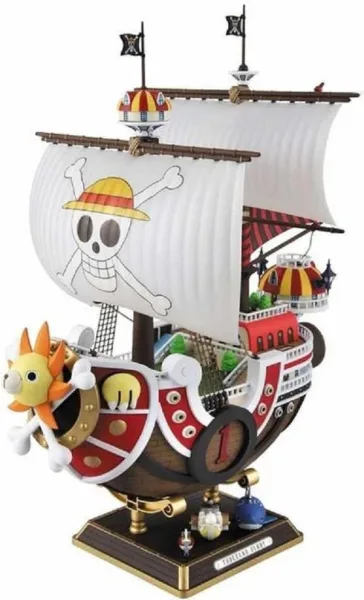 Replica bandai hobby grand ship collection one piece thousand sunny new world