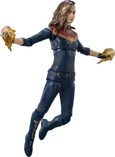 Figura tamashii nations sh figuarts marvel the marvels capitana marvel