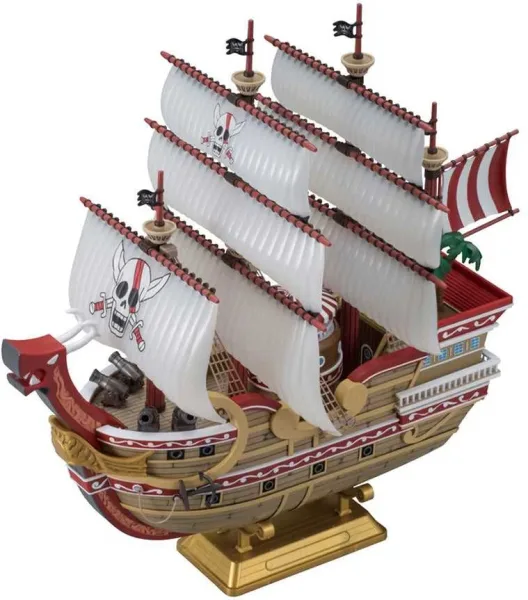 Replica bandai hobby grand ship collection one piece hi - end red force model kit