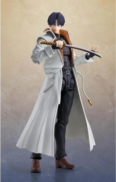 Aoshi shinomori figura 165 cm rurouni kenshin sh figuarts