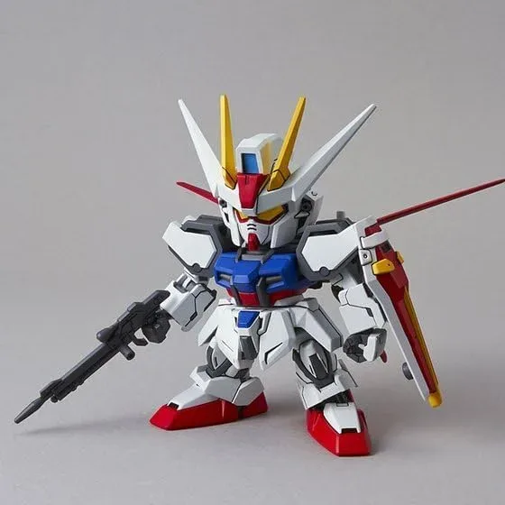 Maqueta bandai hobby mobile suit gundam SD gundam ex aile strike gundam