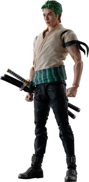 Figura tamashii nations sh figuarts one piece netflix series roronoa zoro