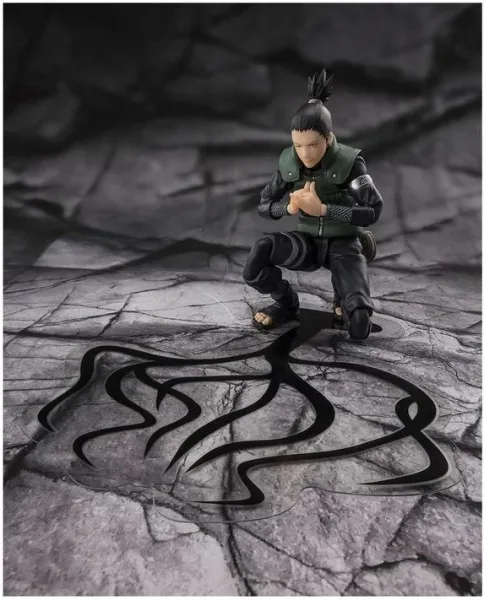 Figura tamashii nations naruto shippuden shikamaru nara brilliant strategist ver. sh figuarts 14.5cm