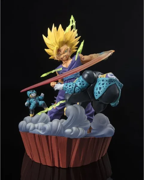 Figura tamashii nations dragon ball z figuarts zero super saiyan 2 son gohan - anger exploding into power -  extra battle premium