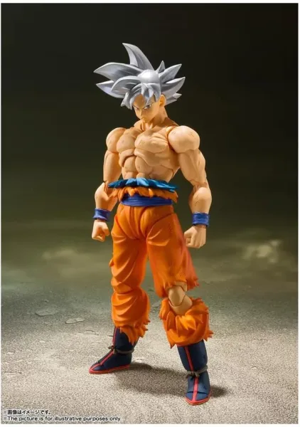 Figura tamashii nations dragon ball son goku ultra instinct super sh figuarts re - run
