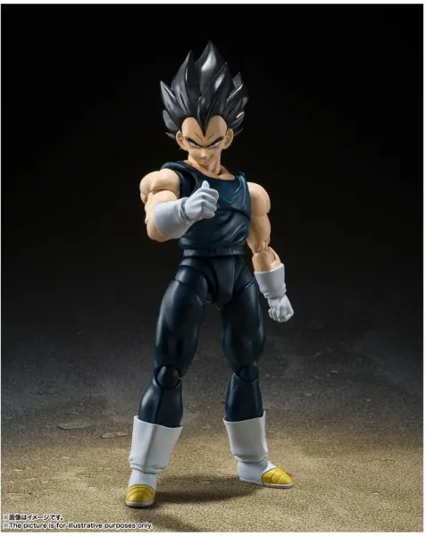 Figura tamashii nations dragon ball vegeta super hero 14 cm super sh figuarts