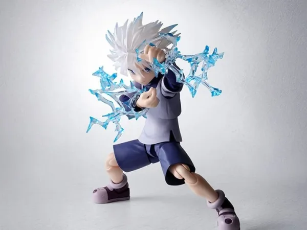 Figura tamashii nations hunter x hunter sh figuarts killua