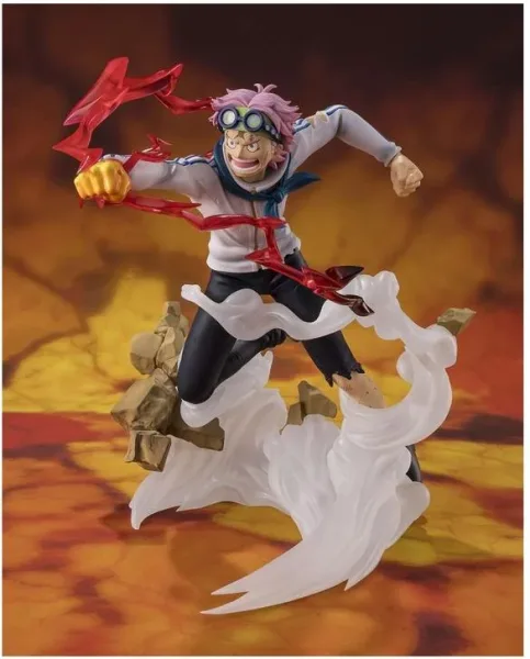 Figura tamashii nations one piece figuarts zero koby honesty impact extra battle 15.5cm