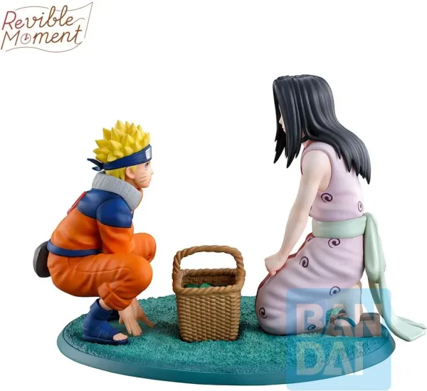 Figura ichibansho naruto uzumaki & haku (the land of waves)