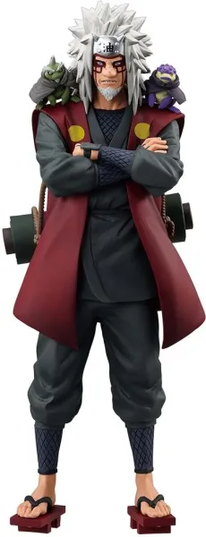 Figura ichibansho naruto shippuden masterlise jiraiya (sage mode)(a bridge between the lament of samsara and peace) 27cm