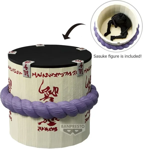 Figura banpresto naruto fl sasuke's coffin