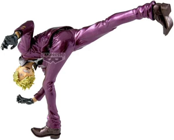 Figura banpresto one piece king of artist roronoa zoro & sanji special ver. - (b:sanji) 21cm