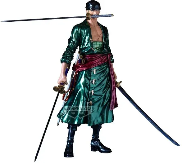Figura banpresto one piece premium roronoa zoro [the metallic]
