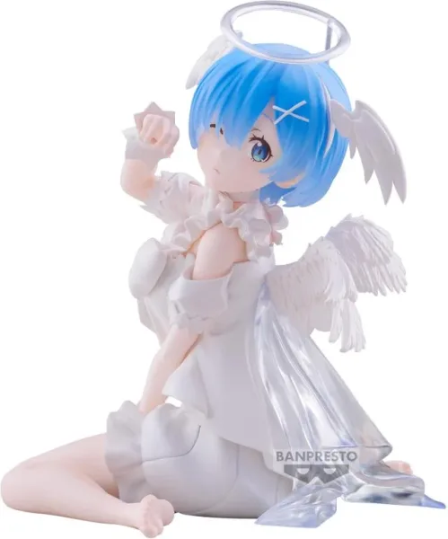 Figura banpresto re zero starting life in another world relax time rem sweet angel ver.