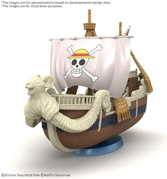 Maqueta bandai hobby netflix one piece gsc going merry