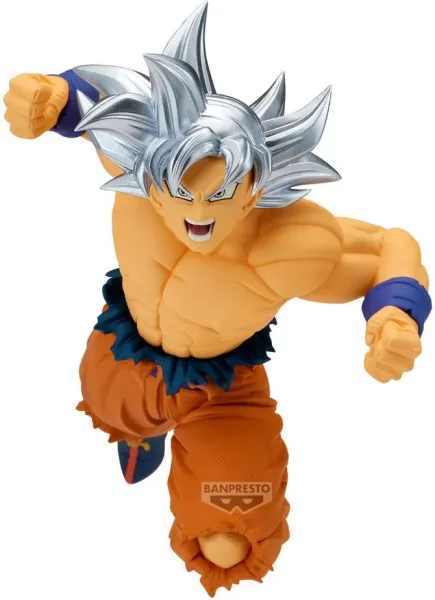 Figura banpresto dragon ball super match makers son goku ultra instinct(vs jiren)