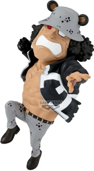 Figura banpresto one piece mega world collectable figure - bartholomew kuma -