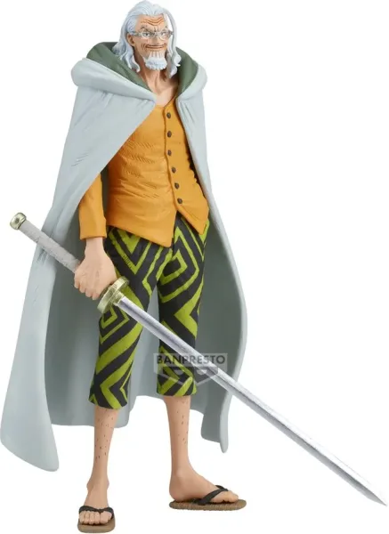 Figura banpresto one piece king of artist silvers rayleigh