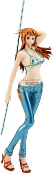 Figura banpresto one piece glitter & glamours nami special color ver.a