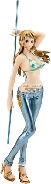 Figura banpresto one piece glitter & glamours nami special color ver.b
