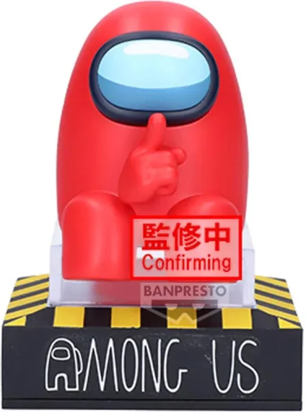 Figura banpresto among us monitor top figz red vol.1