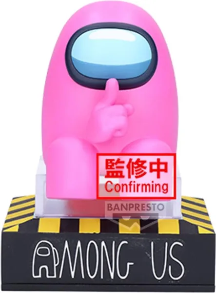 Figura banpresto among us monitor top figz pink vol.1