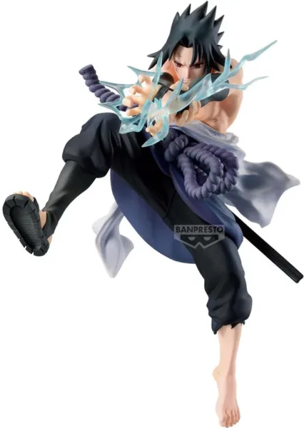 Figura banpresto naruto 72 series 40 vibration stars sasuke uchiha 18cm
