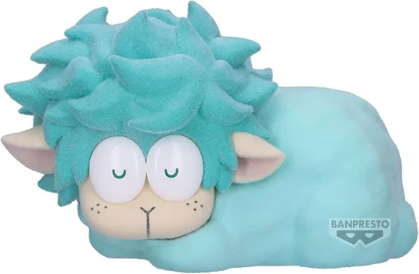 Figura banpresto my hero academia fluffy puffy deku sheep