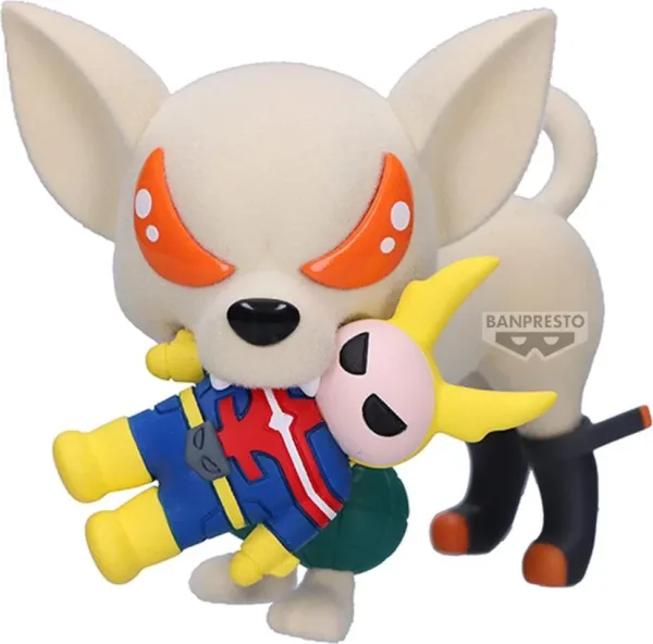 Figura banpresto my hero academia fluffy puffy bakudog