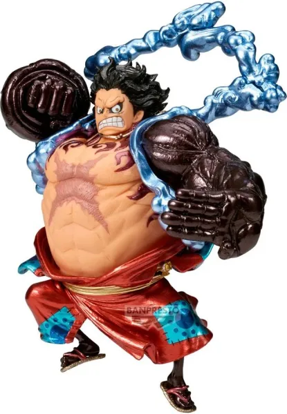 Figura banpresto one piece king of artist monkey d.luffy (boundman) 17cm