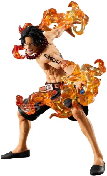Figura banpresto one piece grandista portgas d.ace special edition 20cm