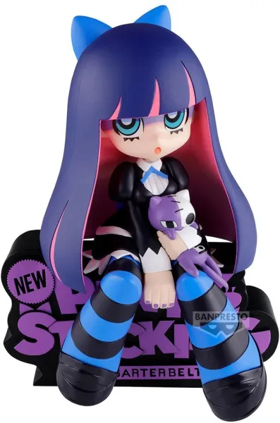 Figura banpresto new panty & stocking with garterbelt monitor top figz stocking