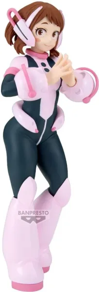 Figura banpresto my hero academia glitter&glamours ochaco uraraka