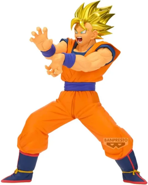 Figura banpresto dragon ball z blood of saiyans - super saiyan son goku -