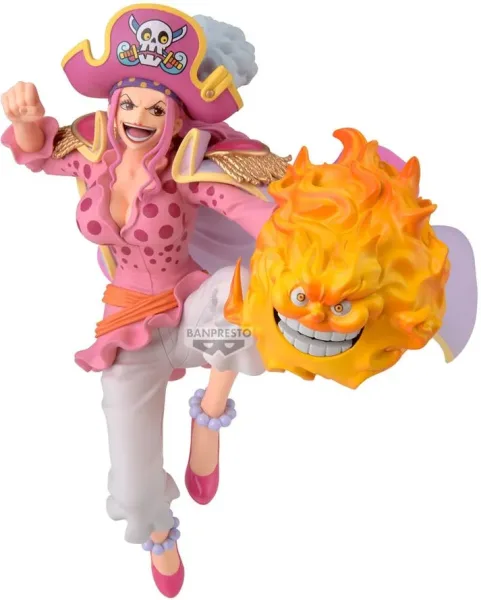 Figura banpresto one piece battle record collection extra - charlotte linlin -