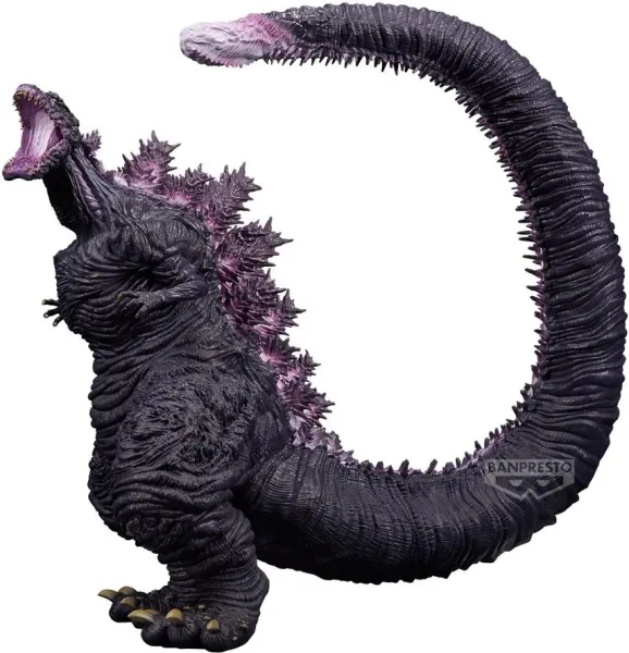 Figura banpresto shin godzilla monster roah attack extra large godzilla 2016 4th form awakening night color ver.