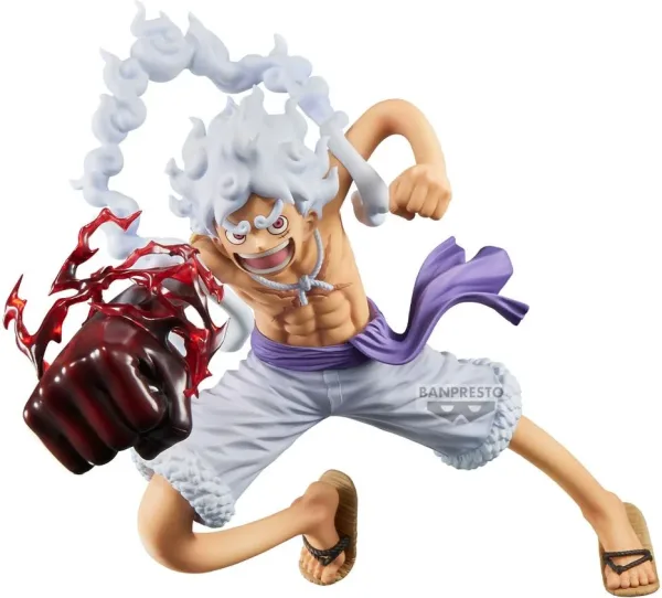 Figura banpresto one piece grandista - monkey d.luffy gear5 - special edition