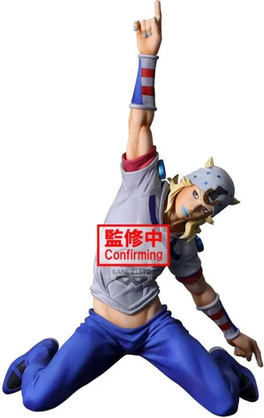 Figura banpresto jojo's bizarre adventure steel ball run mometria johnny joestar