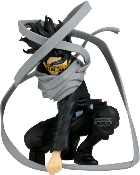 Figura banpresto my hero academia maximatic eraserhead shota aizawa