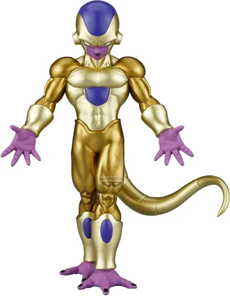 Figura banpresto dragon ball super solid edge works golden frieza