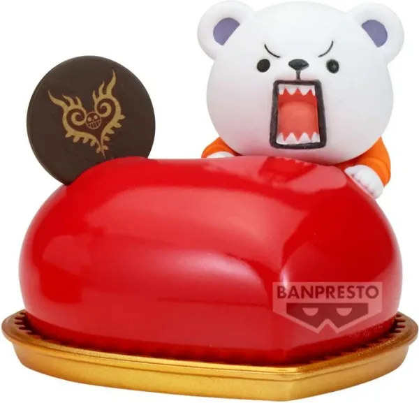 Figura banpresto one piece paldoce collection chopper - bepo & heart pirates(c:bepo)