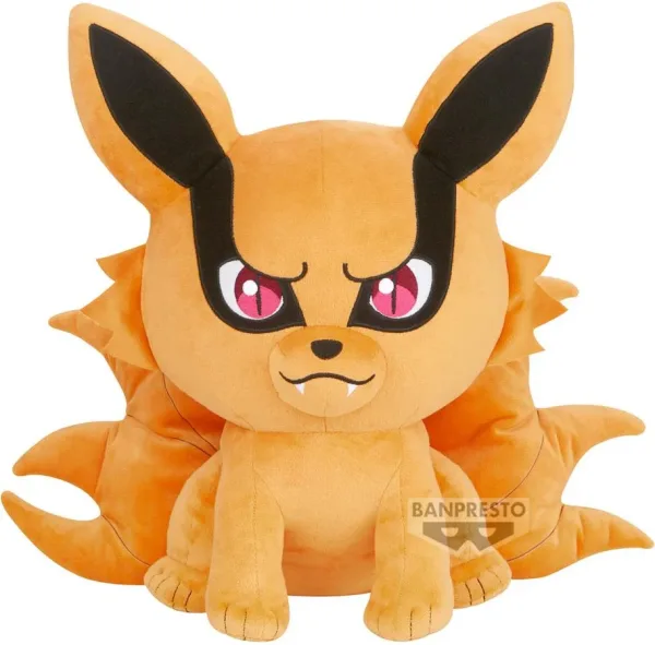 Peluche banpresto naruto shippuden super big plush kurama 37cm