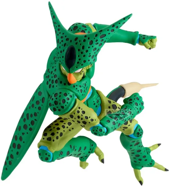 Figura banpresto dragon ball z match makers cell(vs android 16) 16cm