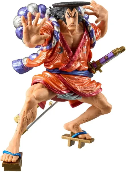 Figura banpresto one piece king of artist kouzuki oden special ver. 17cm