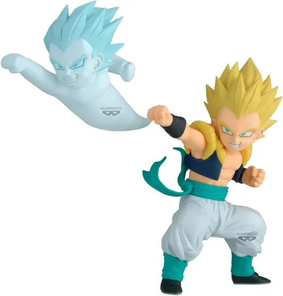 Figura banpresto dragon ball z match makers super saiyan gotenks (vs majin buu)
