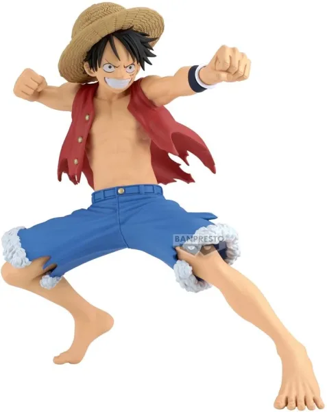 Figura banpresto one piece cross posing monkey d.luffy 16cm