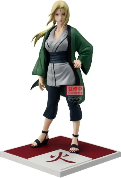 Figura banpresto naruto shippuden hokage tsunade 17cm