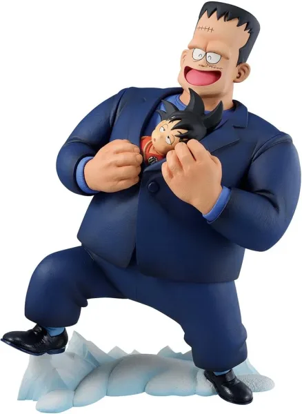 Figura ichibansho dragon ball masterlise plus android 8 & son goku (vs red ribbon army) 25cm