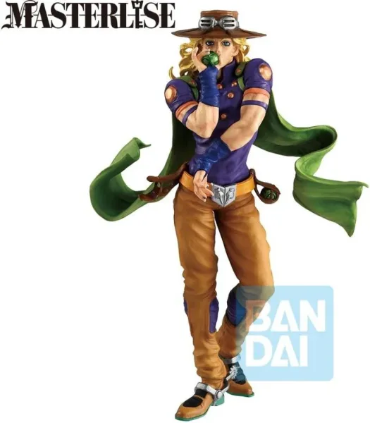 Figura ichibansho jojo's bizarre adventure steel ball run masterlise gyro zeppeli 25cm