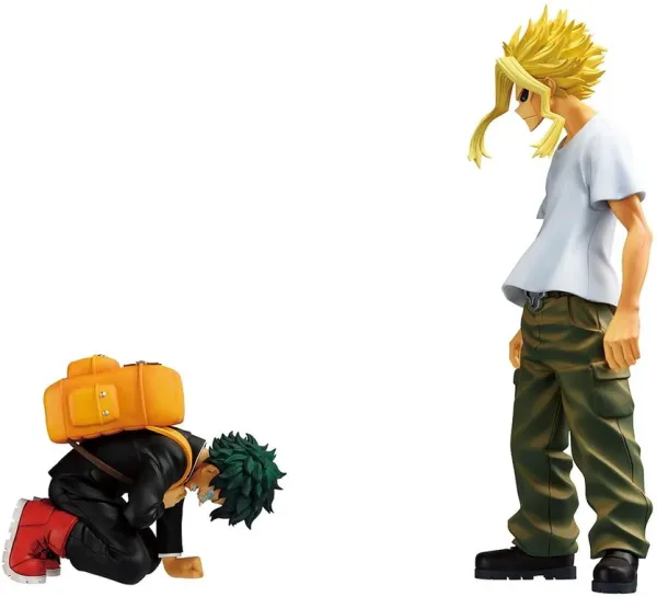 Ichibansho figure masterlise plus izuku midoriya & all might (the story of how he became the greatest hero)